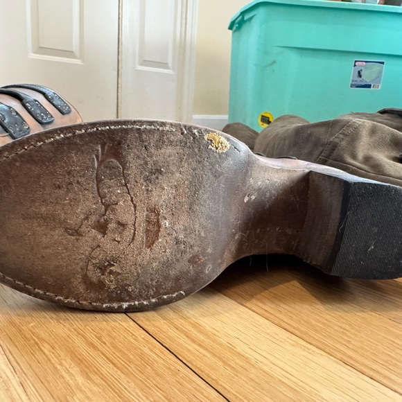 Freebird Brown Leather Buckle Boots 9 - Picture 8 of 8